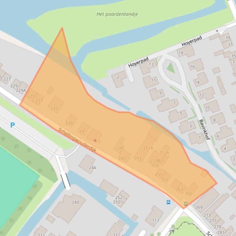 Kaart van postcodegebied 1023NG.