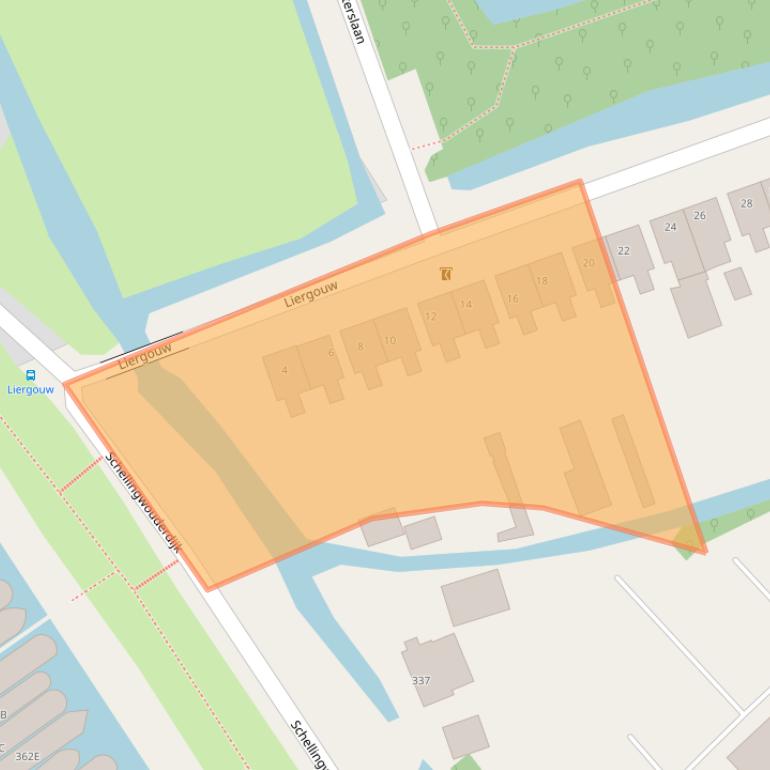 Kaart van postcodegebied 1023PA.