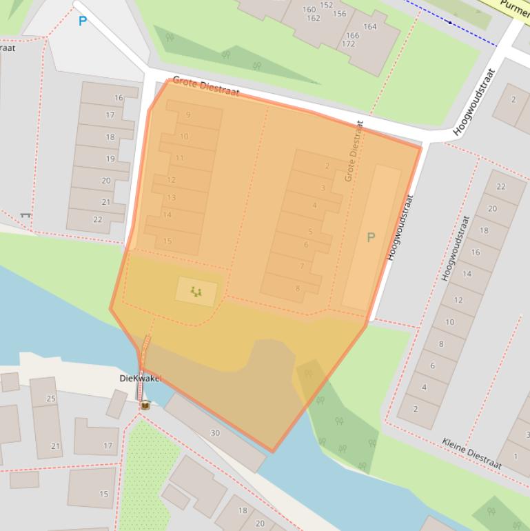 Kaart van postcodegebied 1023ZD.