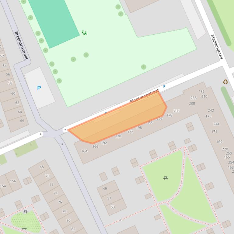 Kaart van postcodegebied 1024JH.