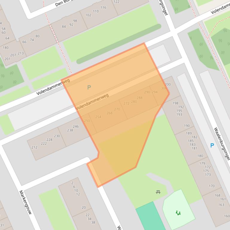 Kaart van postcodegebied 1024JT.