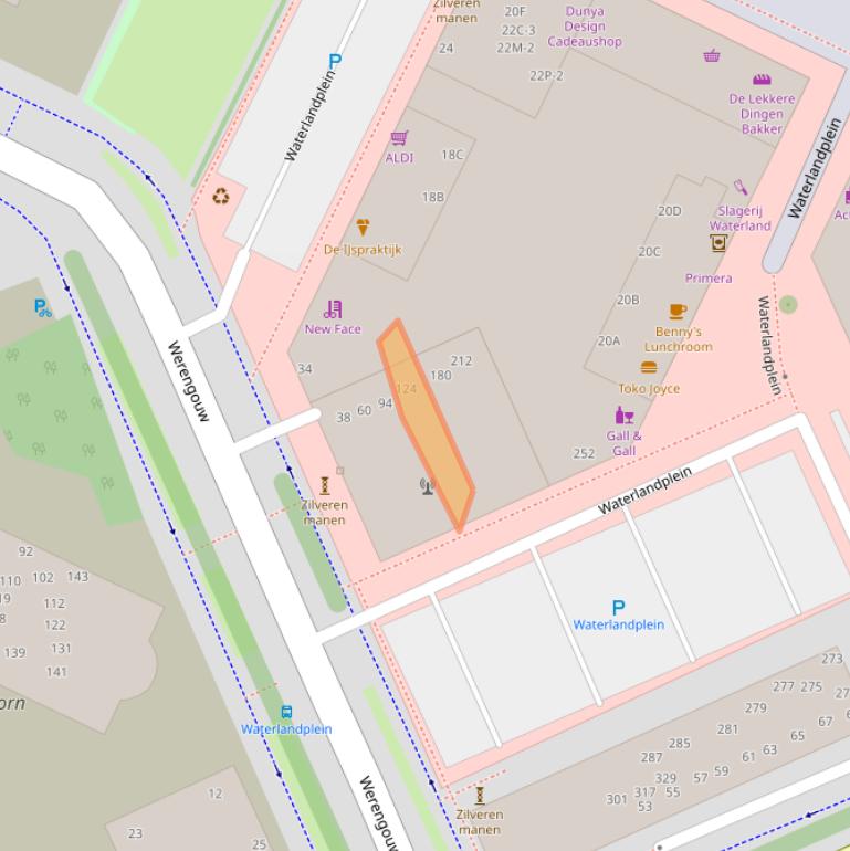 Kaart van postcodegebied 1024LZ.