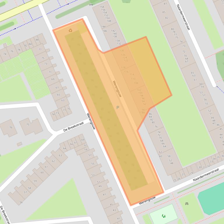 Kaart van postcodegebied 1024PD.