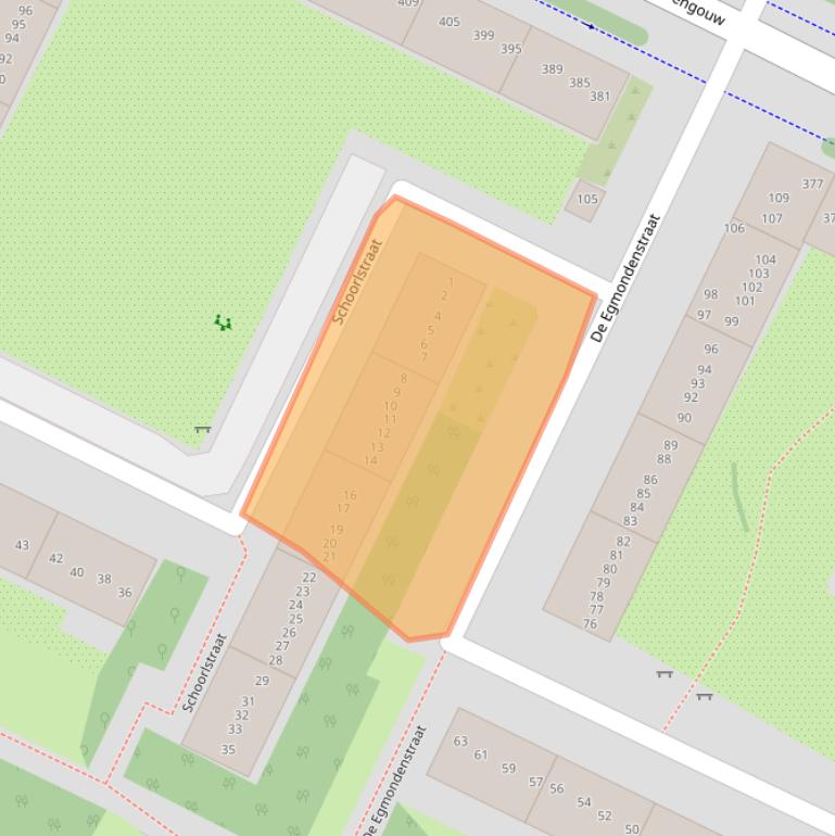 Kaart van postcodegebied 1024PM.