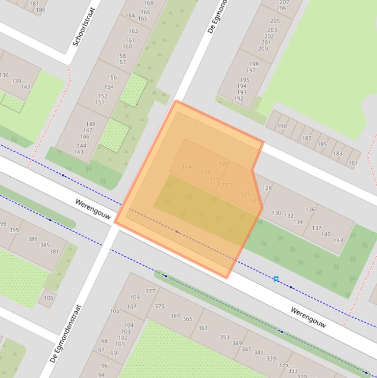 Kaart van postcodegebied 1024SB.