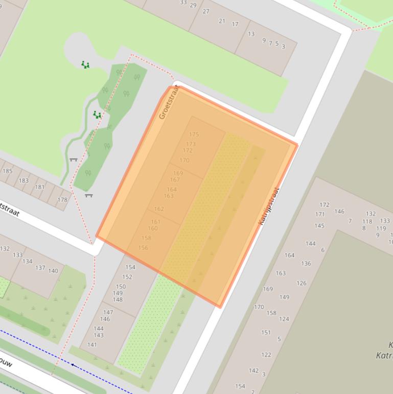 Kaart van postcodegebied 1024VD.