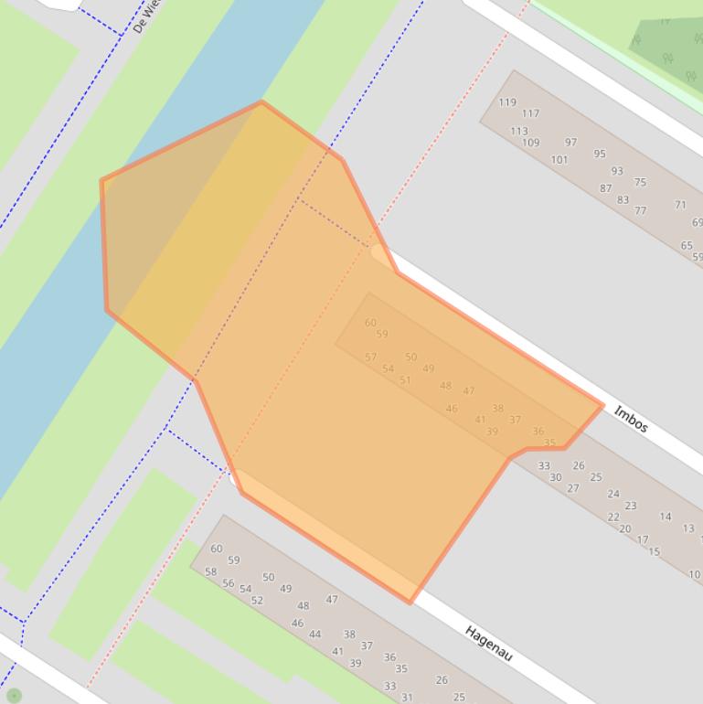 Kaart van postcodegebied 1025CR.