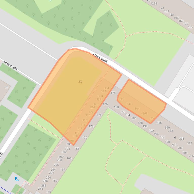 Kaart van postcodegebied 1025HJ.