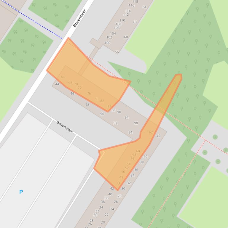 Kaart van postcodegebied 1025JW.