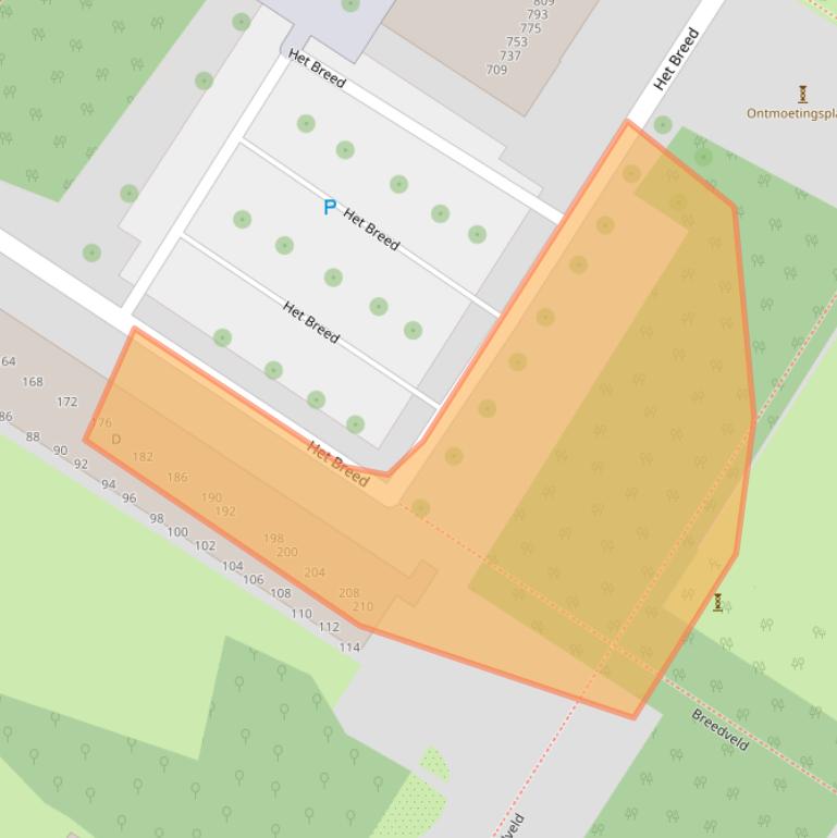 Kaart van postcodegebied 1025KA.