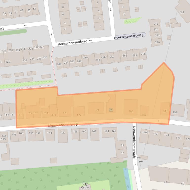 Kaart van postcodegebied 1025LH.