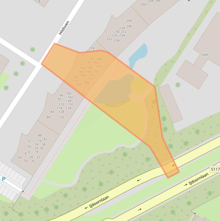 Kaart van postcodegebied 1025MH.