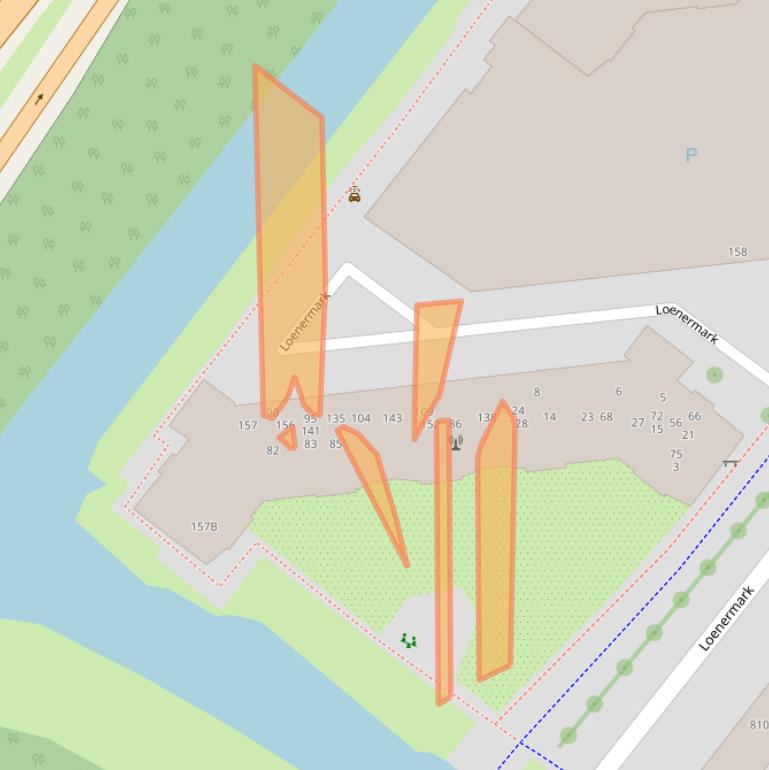 Kaart van postcodegebied 1025SK.