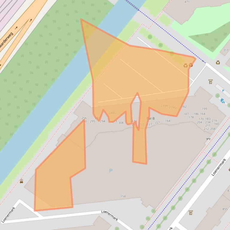 Kaart van postcodegebied 1025SX.