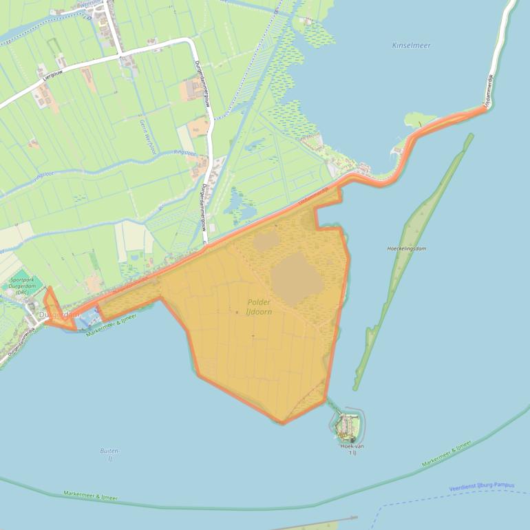 Kaart van postcodegebied 1026CD.