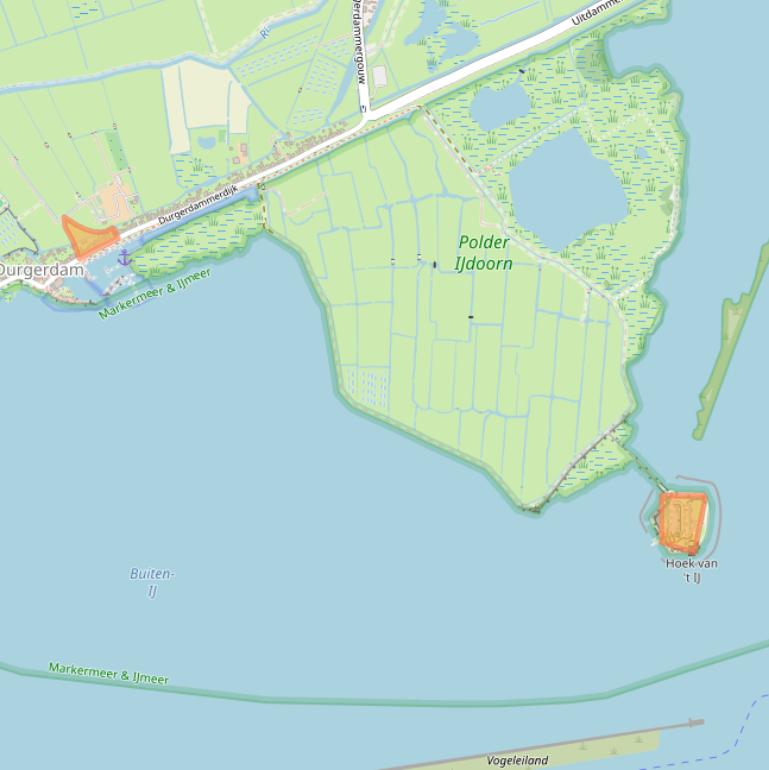 Kaart van postcodegebied 1026CG.