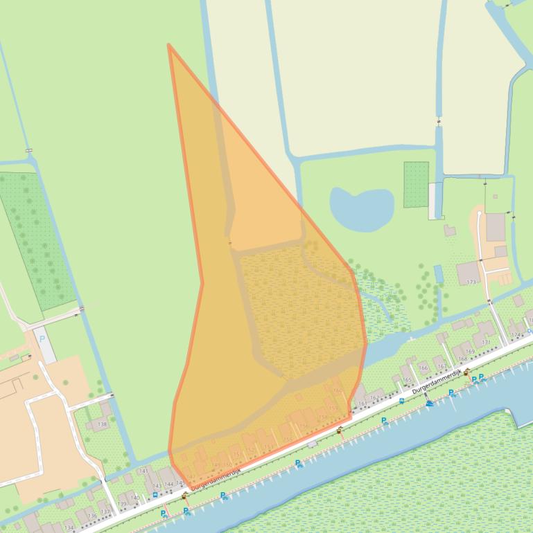 Kaart van postcodegebied 1026CJ.