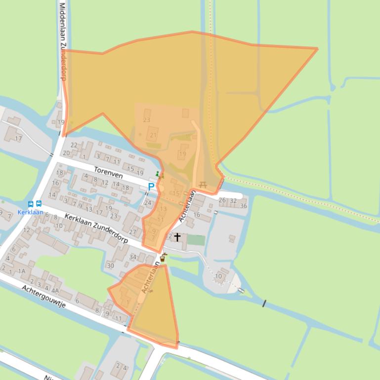 Kaart van postcodegebied 1027AJ.