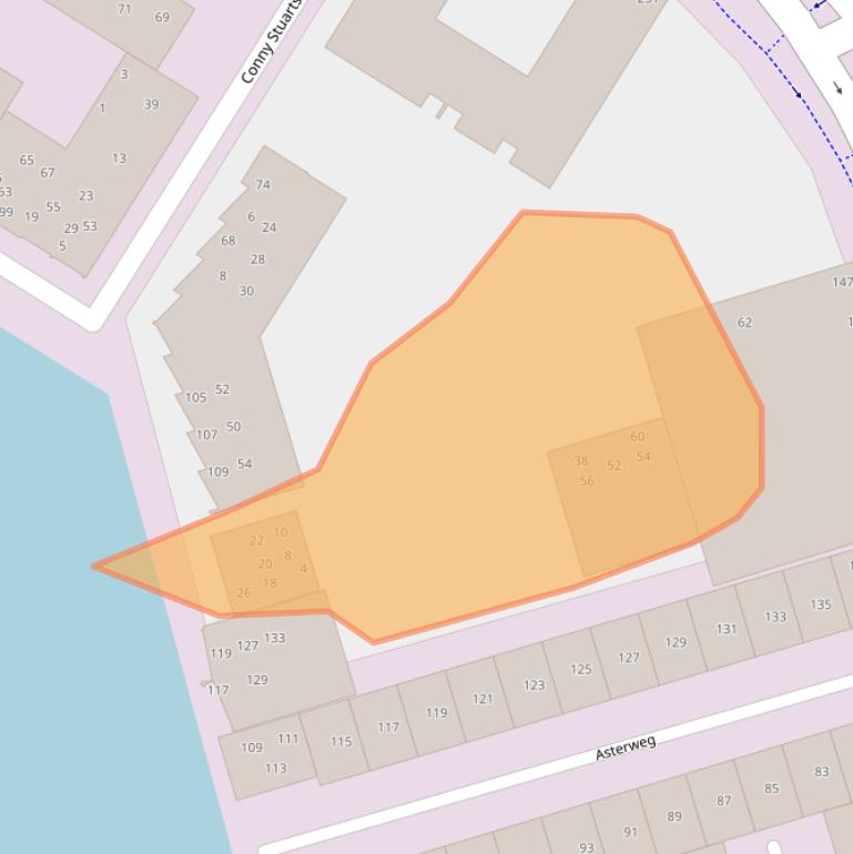 Kaart van postcodegebied 1031JM.