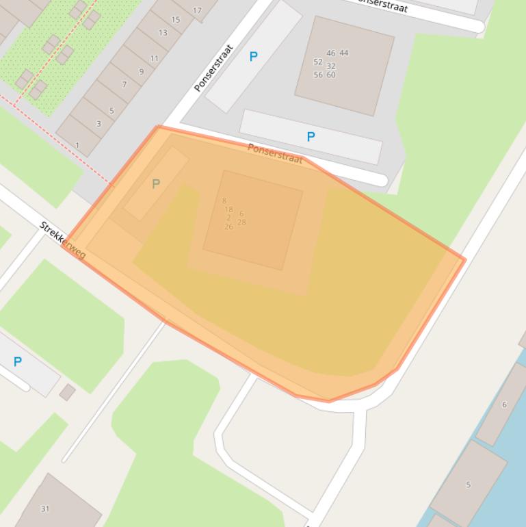 Kaart van postcodegebied 1033DL.