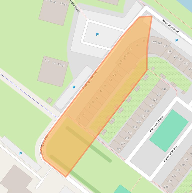 Kaart van postcodegebied 1033DT.