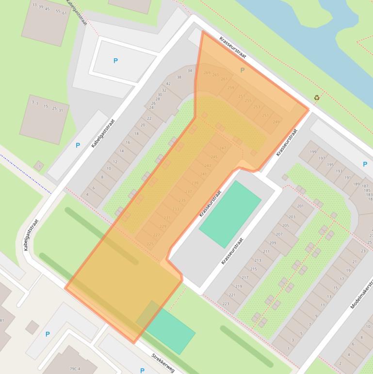 Kaart van postcodegebied 1033DW.