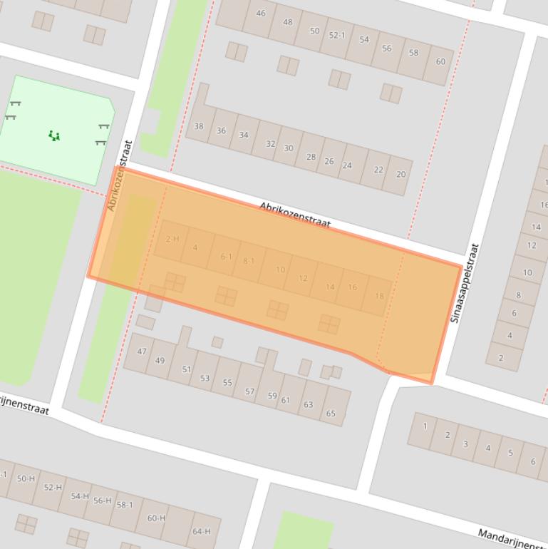 Kaart van postcodegebied 1033KA.