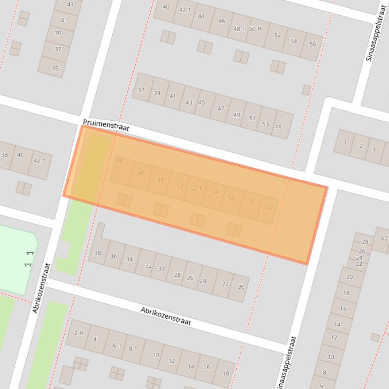 Kaart van postcodegebied 1033KP.