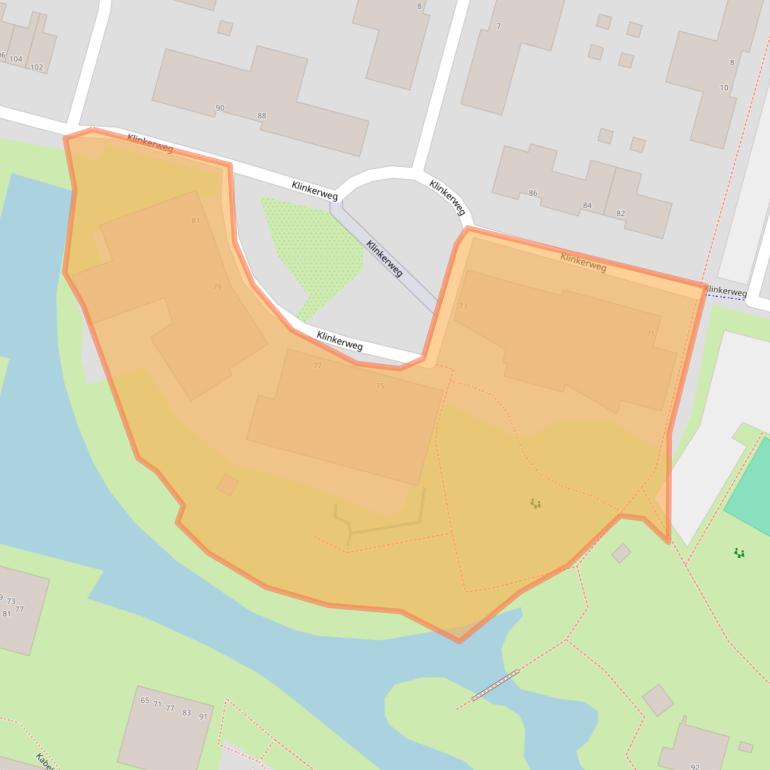 Kaart van postcodegebied 1033PK.