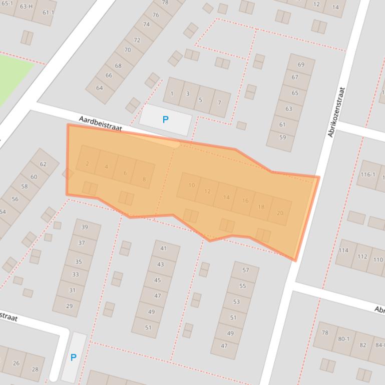 Kaart van postcodegebied 1033TT.