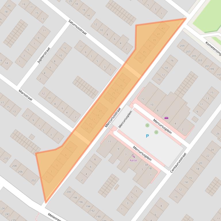 Kaart van postcodegebied 1033VM.