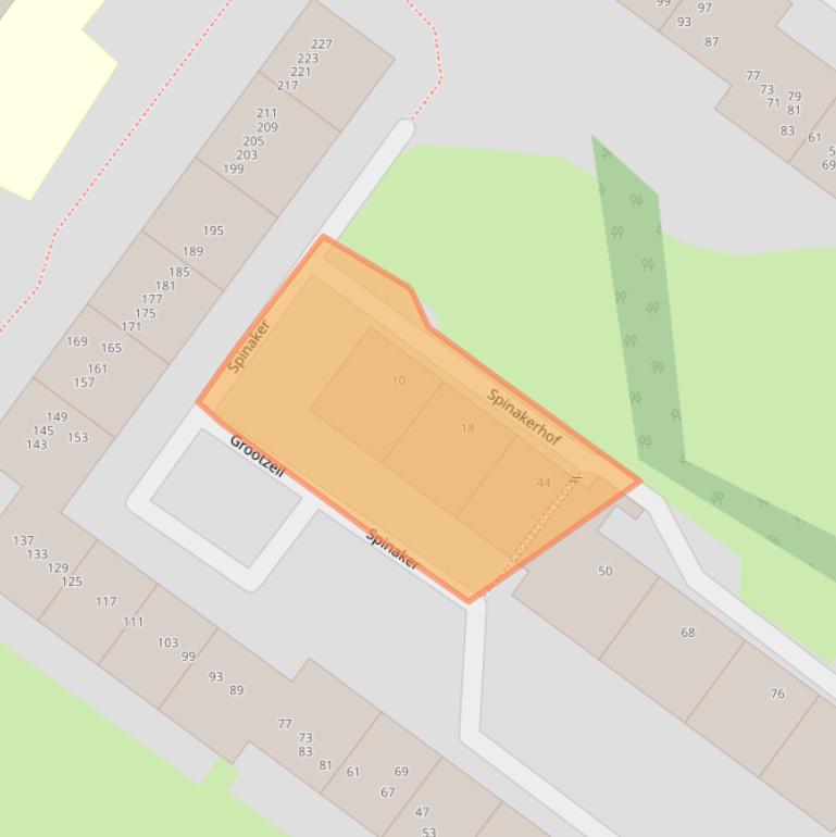 Kaart van postcodegebied 1034ML.