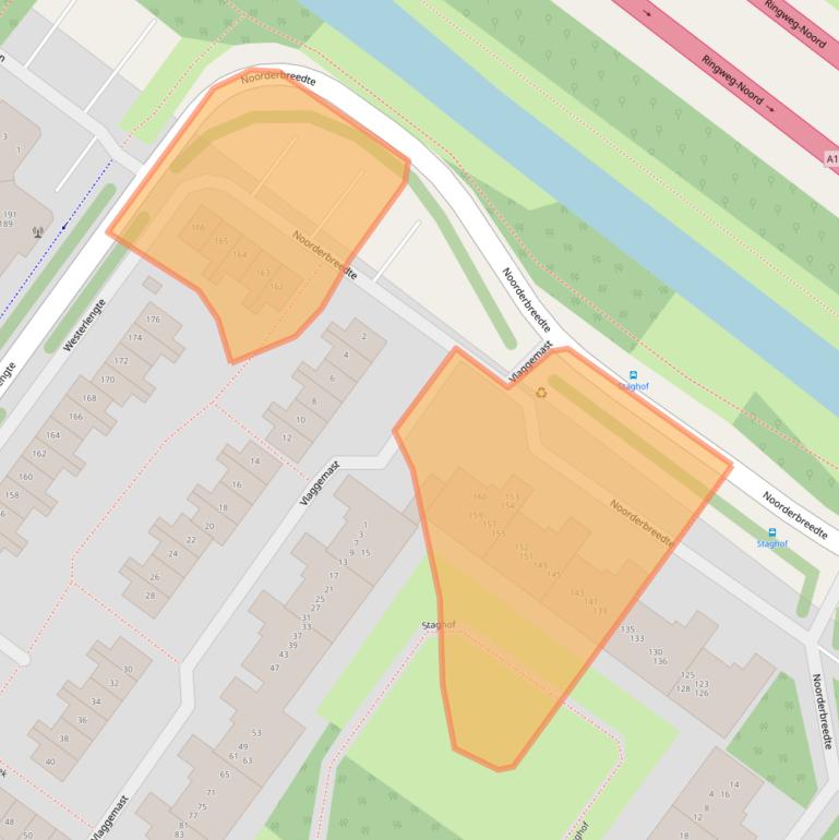 Kaart van postcodegebied 1034PP.