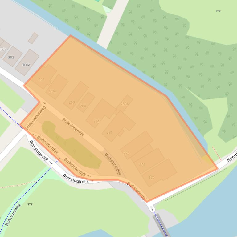 Kaart van postcodegebied 1034ZD.