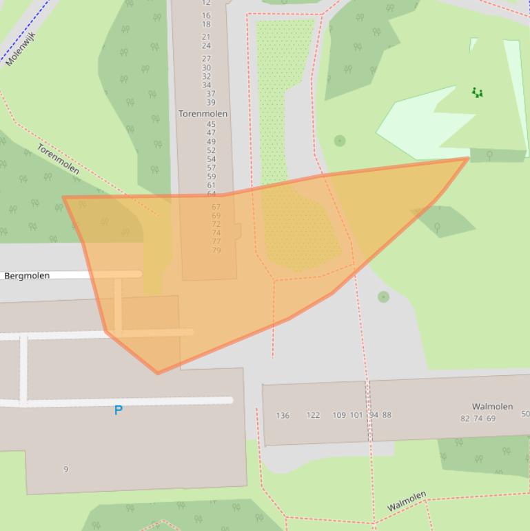 Kaart van postcodegebied 1035AZ.