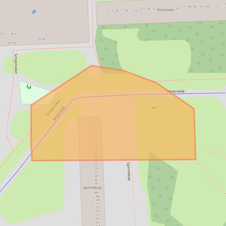 Kaart van postcodegebied 1035CK.