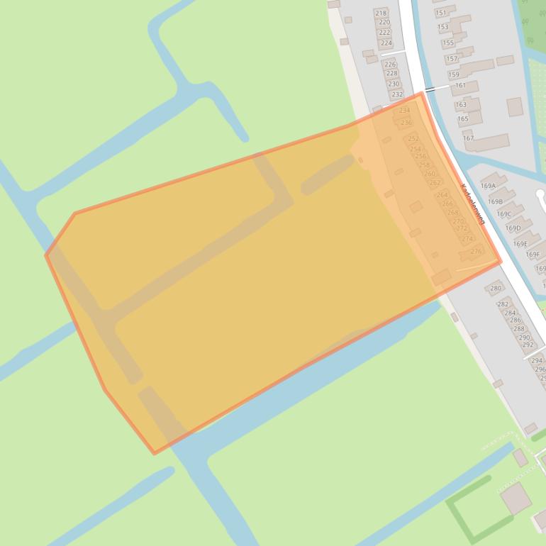 Kaart van postcodegebied 1035NP.