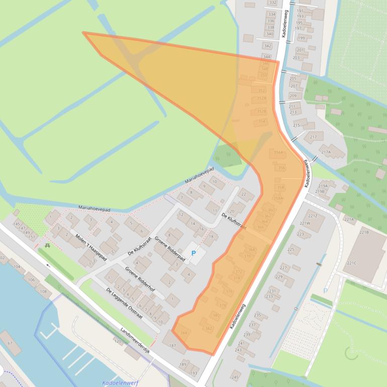 Kaart van postcodegebied 1035NT.