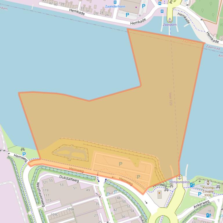 Kaart van postcodegebied 1041AS.