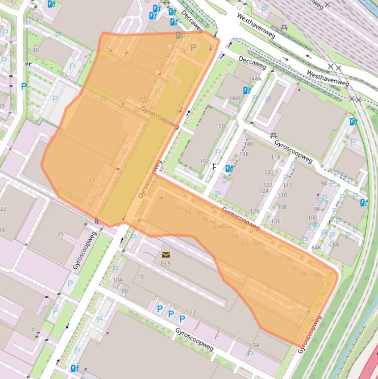 Kaart van postcodegebied 1042AC.