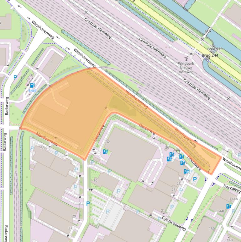 Kaart van postcodegebied 1042AV.