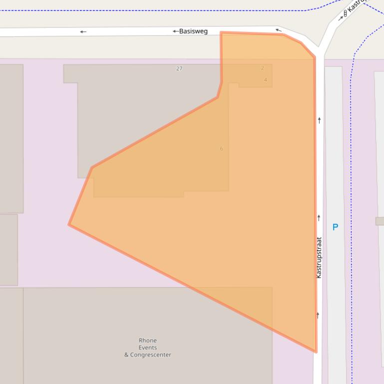 Kaart van postcodegebied 1043CT.