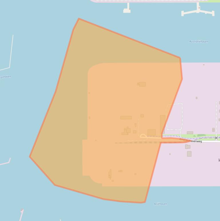 Kaart van postcodegebied 1045AC.