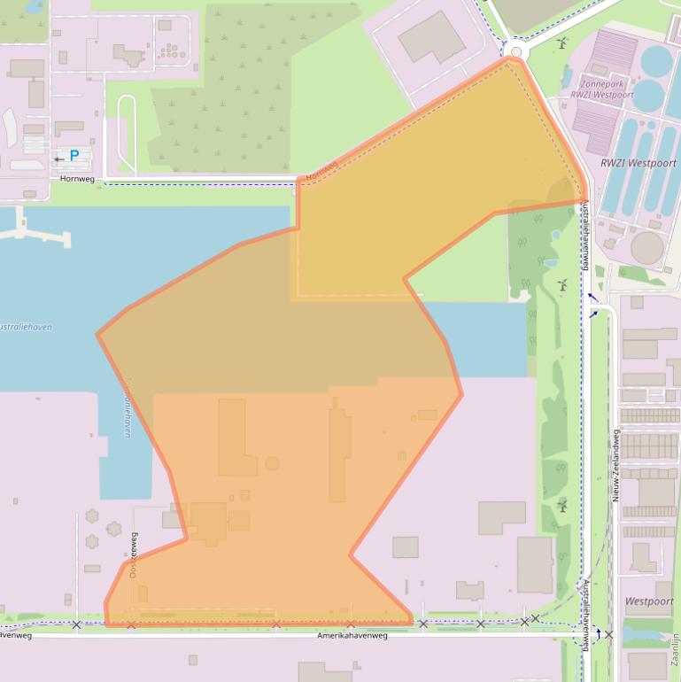 Kaart van postcodegebied 1045AE.