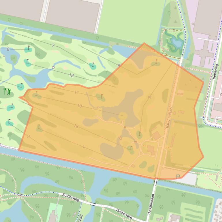 Kaart van postcodegebied 1047HK.