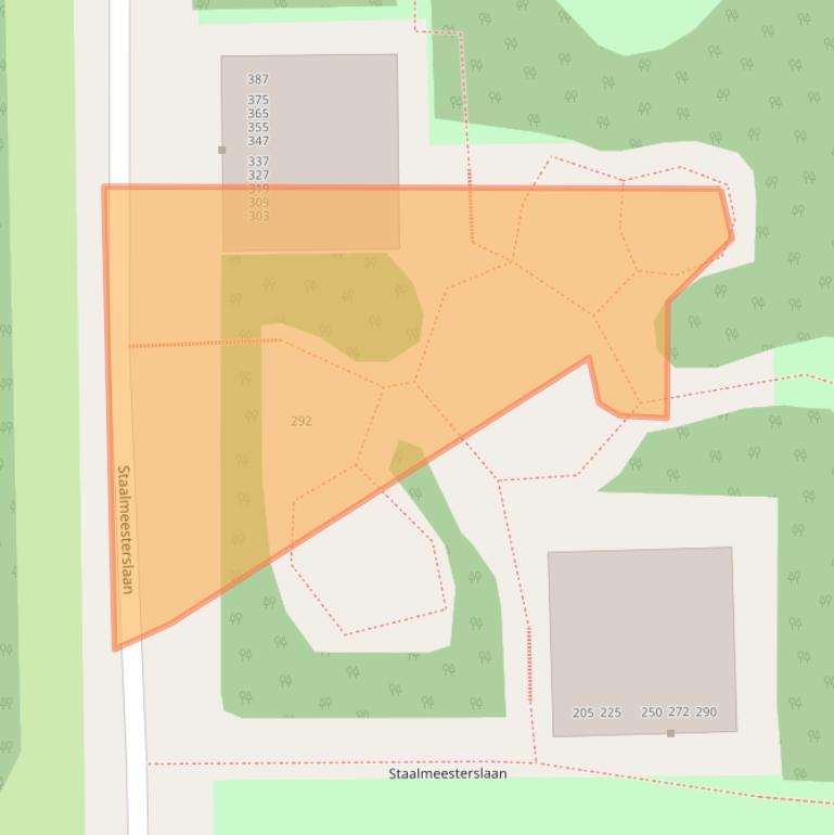 Kaart van postcodegebied 1057PB.