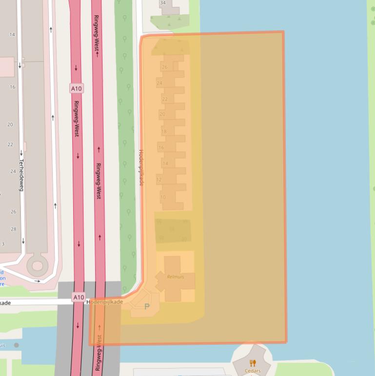 Kaart van postcodegebied 1058LX.