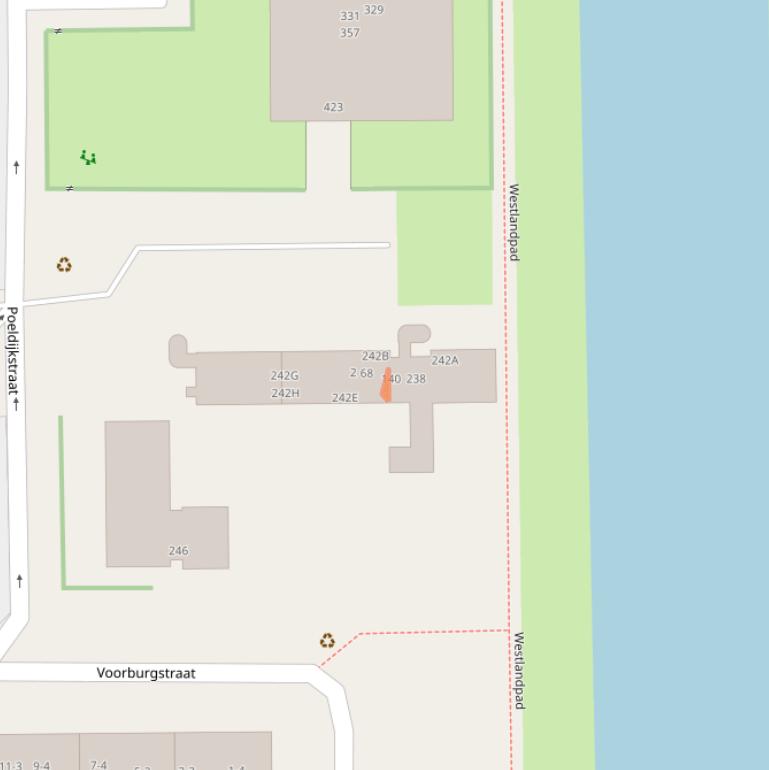 Kaart van postcodegebied 1059VB.