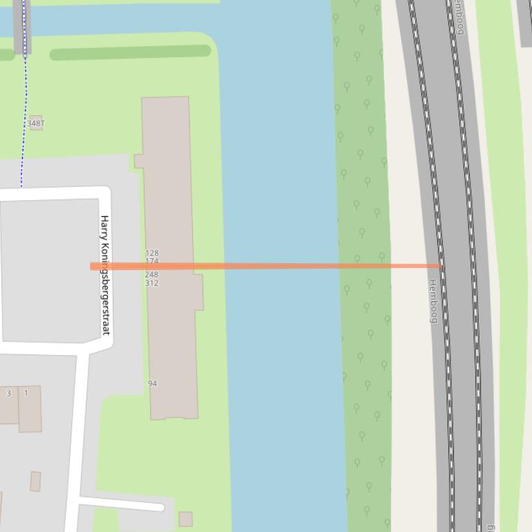 Kaart van postcodegebied 1063AJ.