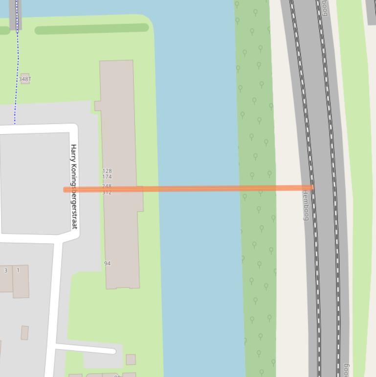 Kaart van postcodegebied 1063AM.